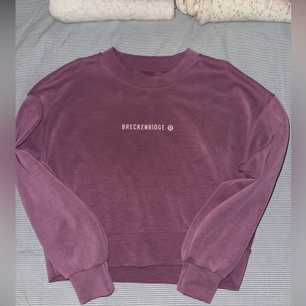 lululemon Softstreme Perfectly Oversized Cropped Crew 6